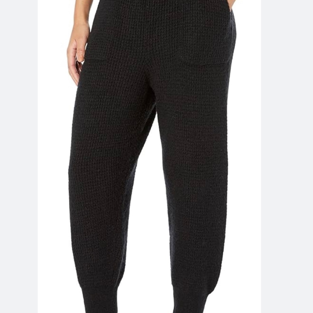 FREE PEOPLE C.O.Z.Y PANTS BLACK SIZE SMALL NWOT